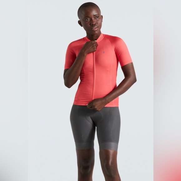 Specialized Women’s SL Solid Jersey in Vivid Coral - Picture 1 of 5